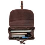 STILORD Tracy' Vintage damesrugzak, leer, groot, 14 inch laptop, rugzak, anti-diefstal, voor werk, school, universiteit, vrije tijd