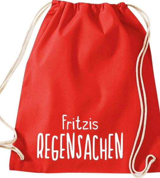 Shirtinstyle Gymtas, regenspullen met wensnaam, kinderdagverblijf, school, vrije tijd, gymtas tas tas