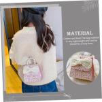 COLLBATH 2 stuks schooltas kinderen strik portemonnee Carteras Para parel schoudertas kinderparel handtassen portemonnees voor vrouwen kleine schoudertas beddengoed van katoen meis