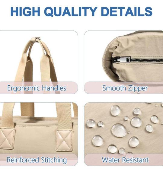 Tote Bag, voor Dames Groot Shopper Schoudertas Dames Lichtgewicht Damestas Handtassen voor Laptop Dagelijks Werk