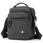 BAGZY Lichte schoudertassen heren handtas mannen schoudertas heren tas om te hangen dagrugzak zakelijke tas A4 documenten boeken tas voor iPad werk dagelijkse reizen