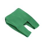 Vrouwen Handvat Tassen Polsbandjes Effen Kleur Gift Bag Cross-Body Gebreide Mouw Knoop Tas Kleine Leuke Draagbare Portemonnee Opvouwbare Tote, Groen, Solid-groen