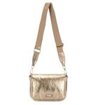 Parijs - Mini Clutch dames - PU lederen etui - elegante mobiele telefoonhoes - stad meisje modieus elegant - avond uitgaan, goud, Mini / Petite, Goud, Mini / Petite