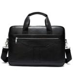 CHDWEY Umhängetaschen für Herren Herren Leder Business Aktentasche, 14-Zoll-Computertasche, Mode-Männer-Umhängetasche(A)