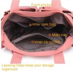 Einfache Tragetasche Mit Großem Fassungsvermögen For Damen, Einfarbig, Großer Rucksack Mit Mehreren Fächern, Strapazierfähig, Leicht, Vielseitige Schultertasche Mit Mehreren T