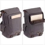 KAUKKO Canvas Tactical Vintage Borsttas Tactical Schoudertas