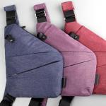 Anti-diefstal reistas, multi-zakken borsttas, reissling tas, anti-diefstal crossbody schoudertas voor mannen vrouwen, schouder rugzak persoonlijke zak tas voor fietsen wandelen, Zw