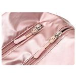 CHDWEY Umhängetaschen für Herren Glänzende Yoga-Matt-Tasche Fitness-Gymnastasche Trockene nasse Handtaschen for Frauen Schuhe Reise-Training Rosa Yoga-Matt-Tasche(Silver)