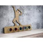 Geldgeschenkverpakking, origineel houten geldcadeau, cadeau-idee voor mannen en vrouwen voor verjaardag (Tennis)