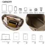JINMANXUE Unisex Fashion Woven Bag Damen-Tragetasche