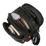 CHDWEY Umhängetaschen für Herren Umhängetasche Männer wasserdichte Nylon-Tasche Mode Große Kapazität Männer Körpertasche Busniess Männer Handtasche Messenger Bag(Grijs)
