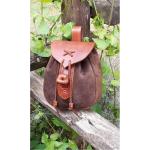 Cachorro Mittelalterliche Mini Gürteltasche, Outdoor Verstellbare Kordelzugtasche, Frauen Männer Wikinger Ritter Krieger Piraten Party Requisiten, Halloween Cosplay Kostüm Zubeh