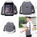 ANPTER Schoudertas voor heren, crossbody, herentas, mobiele telefoon, handtas, kleine omhangen, tas, Shulder Bag, Messenger voor vrije tijd, vakantie, uitstapjes, Grijs heren schou