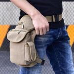 Waterdichte Motorfiets Tas Dij Been Motorfiets Heuptas Fanny Pack Voor Mannen Riem Tas (Groen)