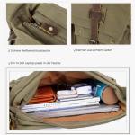 Heren en Dames Canvas Schoudertas Mannen Messenger Bag Werktas