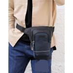 Waterdichte motortas motorfiets rijder reflecterende druppel beentas voor mannen reizen messenger cross body heup dijzakken mannelijke nylon riem taille heuptas (kleur5)