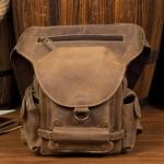 Waterdichte motortas retro lederen zakken, casual heren tassen, lederen schoudertas, motorfiets tas