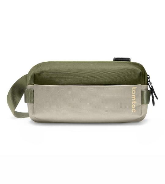 Compact Sling Bag, 4L Minimalistische Borsttas Schoudertas voor Mannen en Vrouwen, Waterafstotende Lichtgewicht Kleine Crossbody Schoudertas voor Vrije Tijd, Reizen