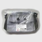 Schoudertas voor dames, schoudertas met ritssluiting, crossbody tas, leren handtas, klein, dagrugzak, Grijs-luipaard, Small