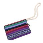 Grote waterafstotende strandtas met rits hippie life