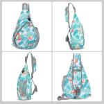 ZOMAKE Borstzak Sling Bag voor heren, diefstalbestendig, crossbody bag voor mannen en vrouwen, schoudertas voor outdoor, fietsen, reizen, wandelen