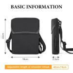 flintronic Schoudertassen heren schoudertas herentas, lichte crossbody bag werktas koerierstas messenger bag om te werken winkelen schoolreizen dagelijks gebruik grijs, ❱❱, 23*