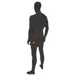 schoudertas, bruin (bruin) - B00 604 20
