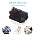 FANDARE Retro schoudertas canvas laptoprugzak voor 14 inch laptop koerierstas heren dames crossbody messenger bag reizen school universiteit werk multifunctionele schooltas