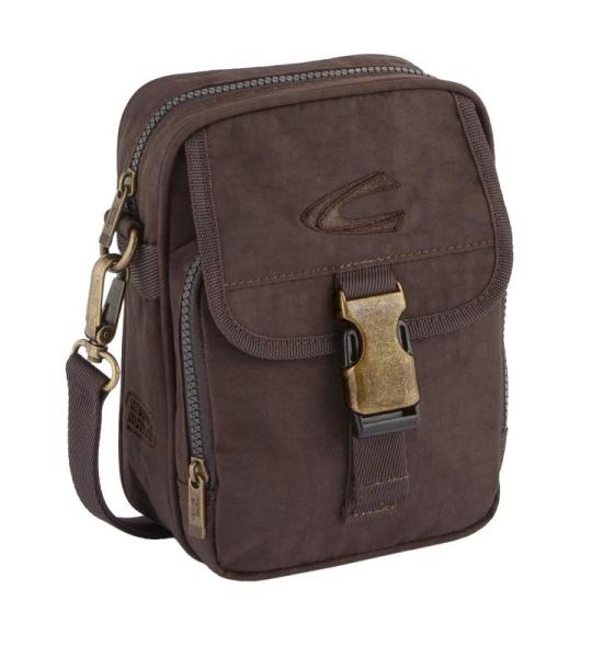 Heren Journey schoudertas, beige, 22