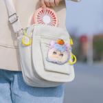 Idezek Anime-Plüsch-Taschenspielzeug, Plüsch-Charakter-Geldbörse | Cartoon Umhängetasche mit Kette | Schultertasche, Anime-Charakter-Tasche für Kinder, Kleinkinder, Freunde, F