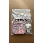PORRASSO Schattige schoudertas voor meisjes, schoudertas met poppenhanger, nylon, schooltas, messenger tas, crossbody tas voor reizen, dagelijks gebruik, Violet B, Messenger