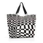 Shopper XL op-art - ruime boodschappentas en elegante handtas in één, van waterafstotend materiaal, Op-art, X-Large, shopper XL