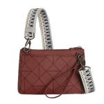 Unisex Boho Anti-Diefstal Clutch Crossbody, Paprika, Paprika