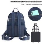 Rugzak voor dames, klein, stadsrugzak, waterdichte rugzakken, daypacks, dames, rugzak, handtas, rugzak voor casual, school, reizen, wandelen, werk, blauw, S