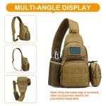 Tactische Militaire Borst Tas Crossbody Schouder Sling Pack Rugzak