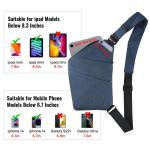 Sling Bag Schoudertas, borsttas, anti-diefstal, crossbody tas, borsttas, herentas, herentas