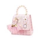 Barakara Schoudertas voor kinderen en meisjes, schattige kleine meisjestassen, prinsessenhandtas met afneembare schouderriem, schattige parels, crossbody tas, mobiele telefoontas, 