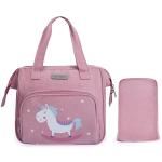 Bebamour Eenhoornpop luiertas met pop wikkelmat dragen pop accessoires mode kinderen meisjes babytas