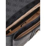 Noreen Logo Convertible Crossbody Flap Coal Logo