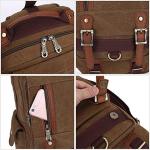 KAUKKO Canvas Tactical Vintage Borsttas Tactical Schoudertas