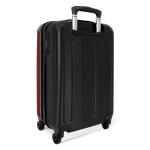 NoBoringSuitcases.com Handbagage, harde koffer met TSA-slot, voor volwassenen en vrouwen, trolley, reiskoffer, draagtas, rolkoffer, klein of middelgroot, 20 strepen stijl, koffer