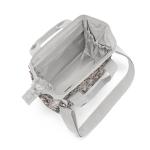 Allrounder Cross – kleine crossbody tas met afneembare en verstelbare schouderriem – van waterafstotend materiaal, Snake Sand, Kruis