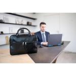 Pavone Nero Leder Aktentasche Herren – Laptoptasche, elegantes Design, langlebige Verarbeitung – Ideal für Geschäftsleute, Anwälte, perfekt für Geschäftsreisen und den tä