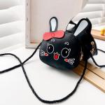 Kinder-Schultertasche, niedliches Kaninchenmuster, Cartoon-Kuriertasche, Elektronik-Tasche für Kinder