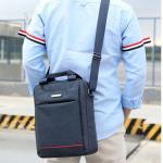 CHDWEY Umhängetaschen für Herren Männer wasserdichte Messenger Umhängetaschen Crossbody Bag Cross Sling Pack Handtasche auf Single-Schulter for Männer(Grijs)