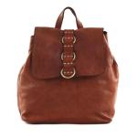 Campomaggi City rugzak leer 28 cm, cognac