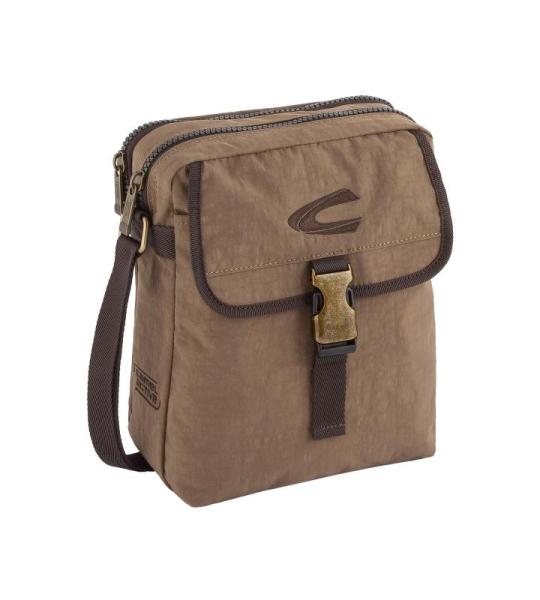 , Journey Schoudertas voor heren, zand, 21,5x11x26 cm, Schoudertas