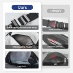 FRID Anti-diefstal Sling Chest Crossbody tas, diefstalbestendige tas,schoudertas, borstzak van nylon voor dames en heren, licht, eenvoudig en met grote capaciteit