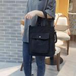 RYTEJFES Schoudertassen voor dames met veel vakken, modieuze tas, groot, zwart, casual, handtas, schoudertas, blauw, handtassen, hengseltassen voor kantoor, school, winkelen, reize