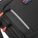 CHDWEY Umhängetaschen für Herren Umhängetasche Männer wasserdichte Nylon-Tasche Mode Große Kapazität Männer Körpertasche Busniess Männer Handtasche Messenger Bag(Black)